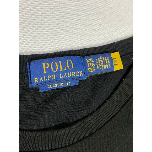 Polo Ralph Lauren Outdoors Expedition Equipment T-Shirt Men’s Size 2XL Black - Picture 4 of 12